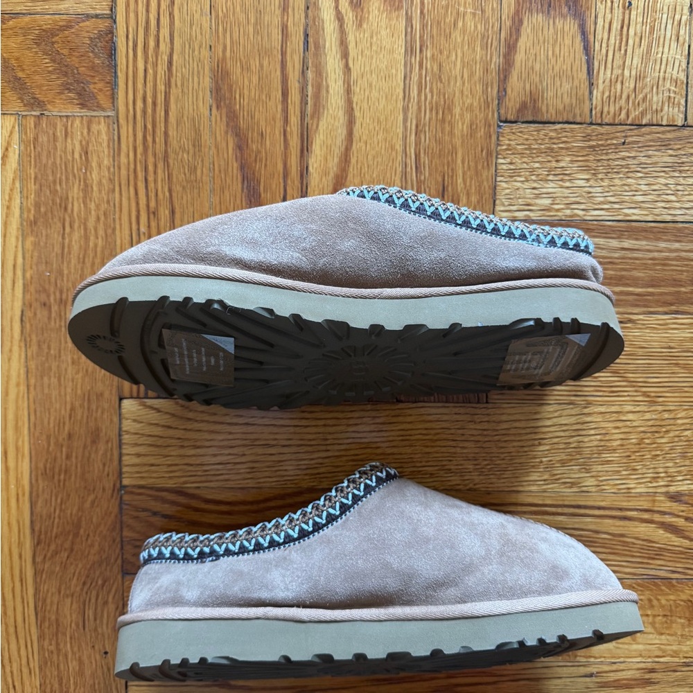 Tan Suede Men's Slippers